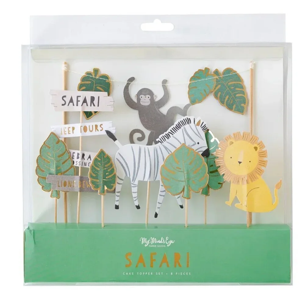 NWT - Safari Cake Topper Set My Mind’s Eye
